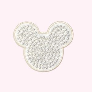 Blanc Disney Mickey Mouse Pearl Patch Stoney Clover Lane
